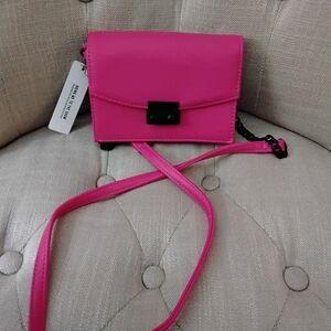 Express Vibrant Pink Crossbody Bag